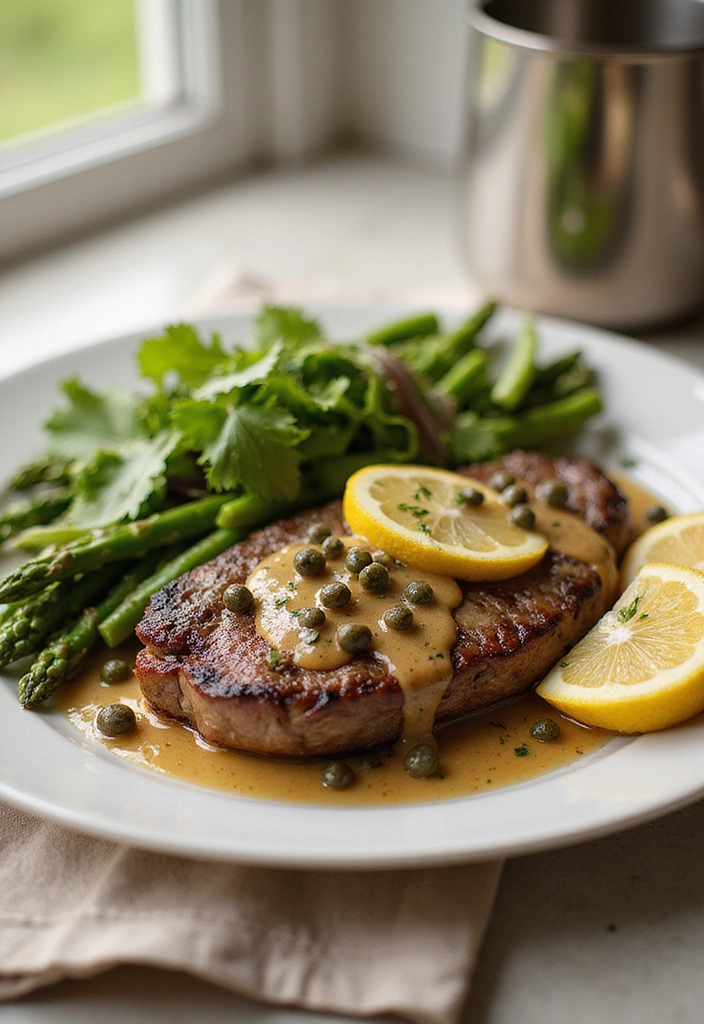 15 Ribeye Recipes That Turn Every Bite Into a Moment - 13. Ribeye with Zesty Lemon Capers