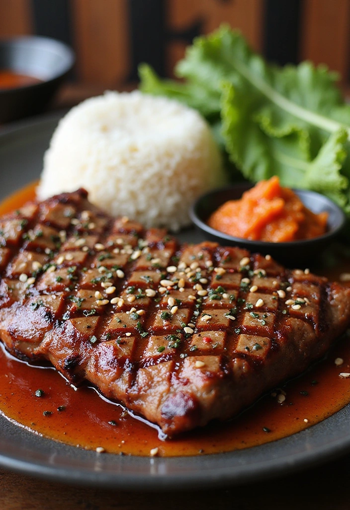 15 Ribeye Recipes That Turn Every Bite Into a Moment - 5. Korean BBQ Ribeye with Kimchi