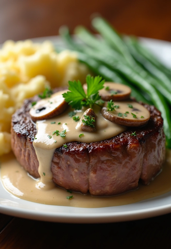 15 Ribeye Recipes That Turn Every Bite Into a Moment - 7. Ribeye with Mushroom Cream Sauce