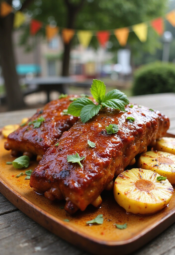 15 Smoked Rib Recipes That’ll Rock Your Summer Cookout - 18. Sweet and Spicy Pineapple Ribs