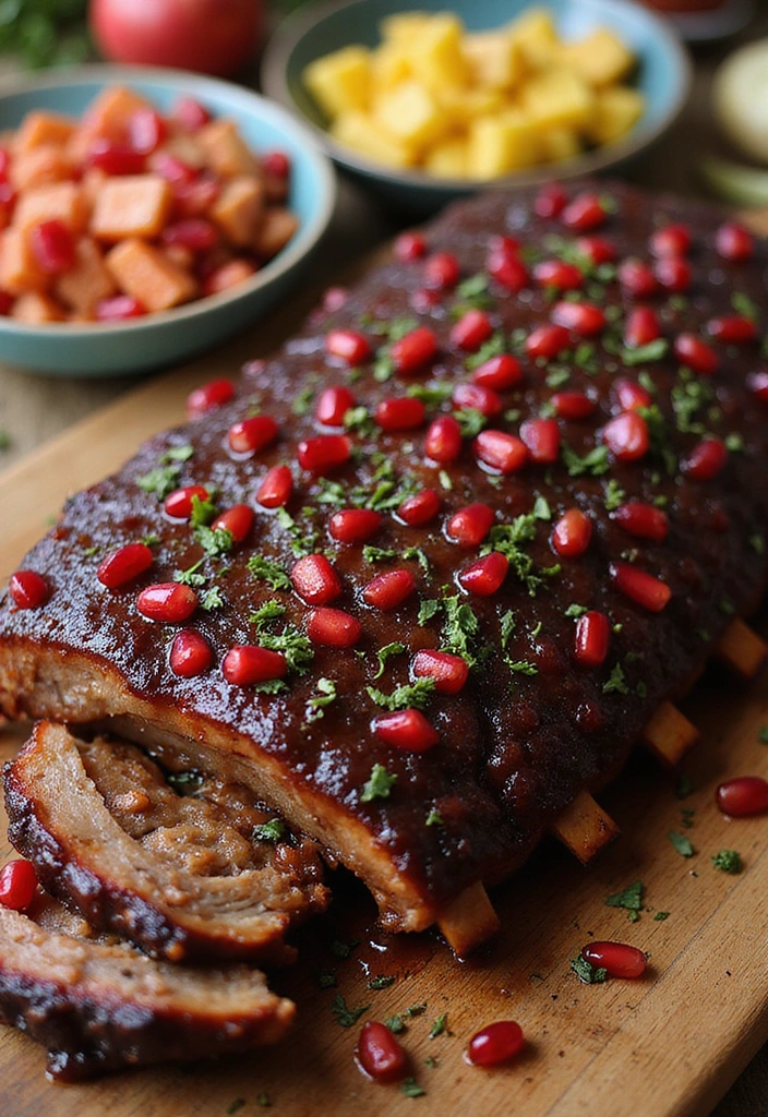15 Smoked Rib Recipes That’ll Rock Your Summer Cookout - 8. Pomegranate Molasses Ribs