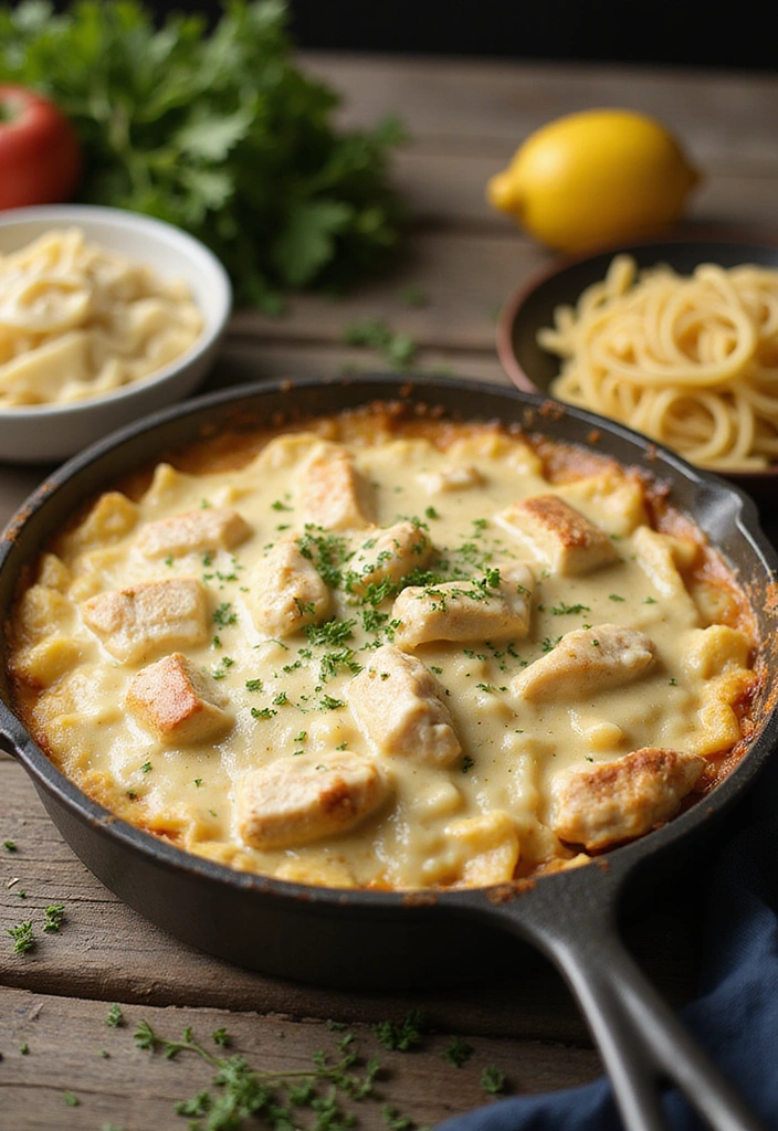 16 Chicken Casserole Recipes That Win the Comfort Game - 16. Chicken Alfredo Casserole