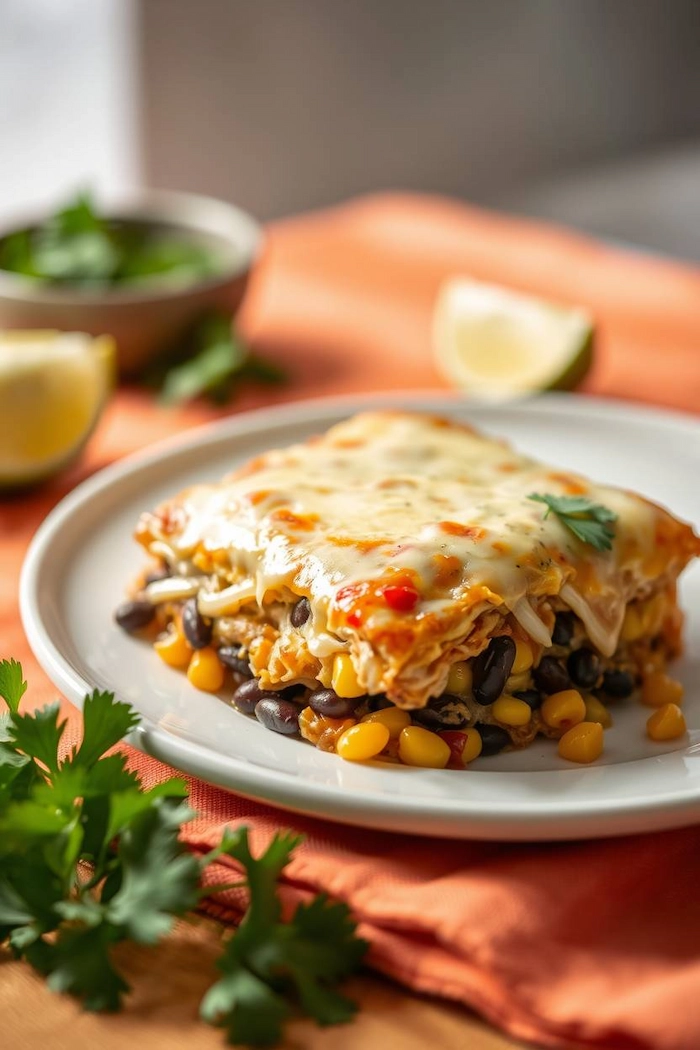 16 Chicken Casserole Recipes That Win the Comfort Game 2. Healthy Southwest Chicken Casserole 1