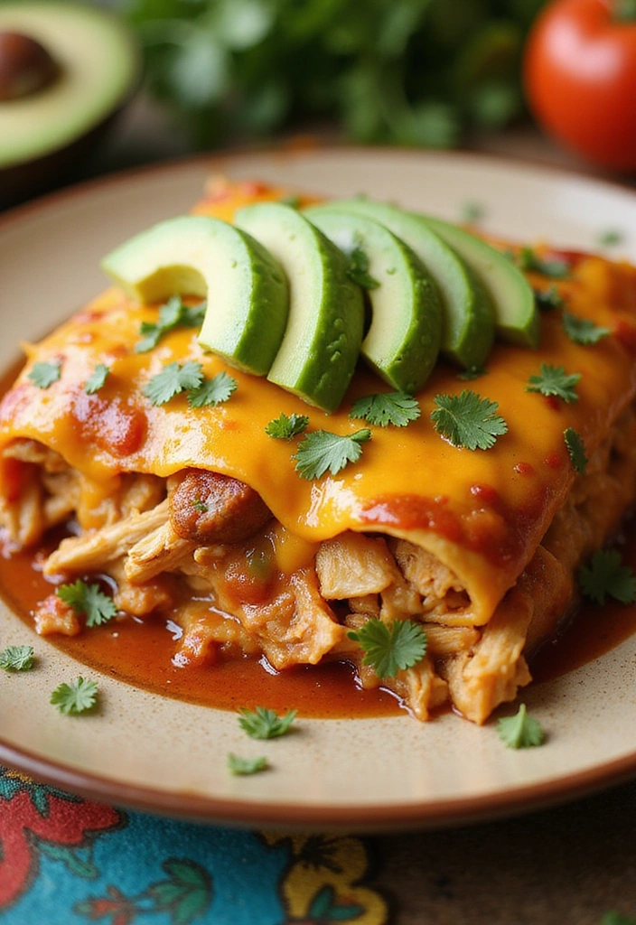 16 Chicken Casserole Recipes That Win the Comfort Game - 9. Chicken Enchilada Casserole
