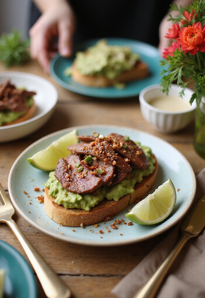 17 BBQ Brisket Ideas That’ll Have Guests Asking for Seconds - 18. Brisket and Avocado Toast