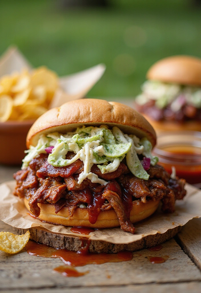 17 BBQ Brisket Ideas That’ll Have Guests Asking for Seconds - 3. Smoky Brisket Sandwiches with Slaw
