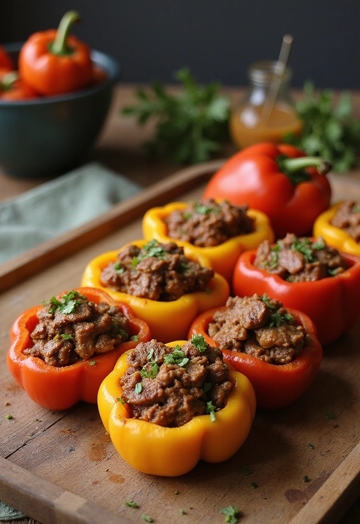 17 BBQ Brisket Ideas That’ll Have Guests Asking for Seconds - 7. Brisket Stuffed Peppers