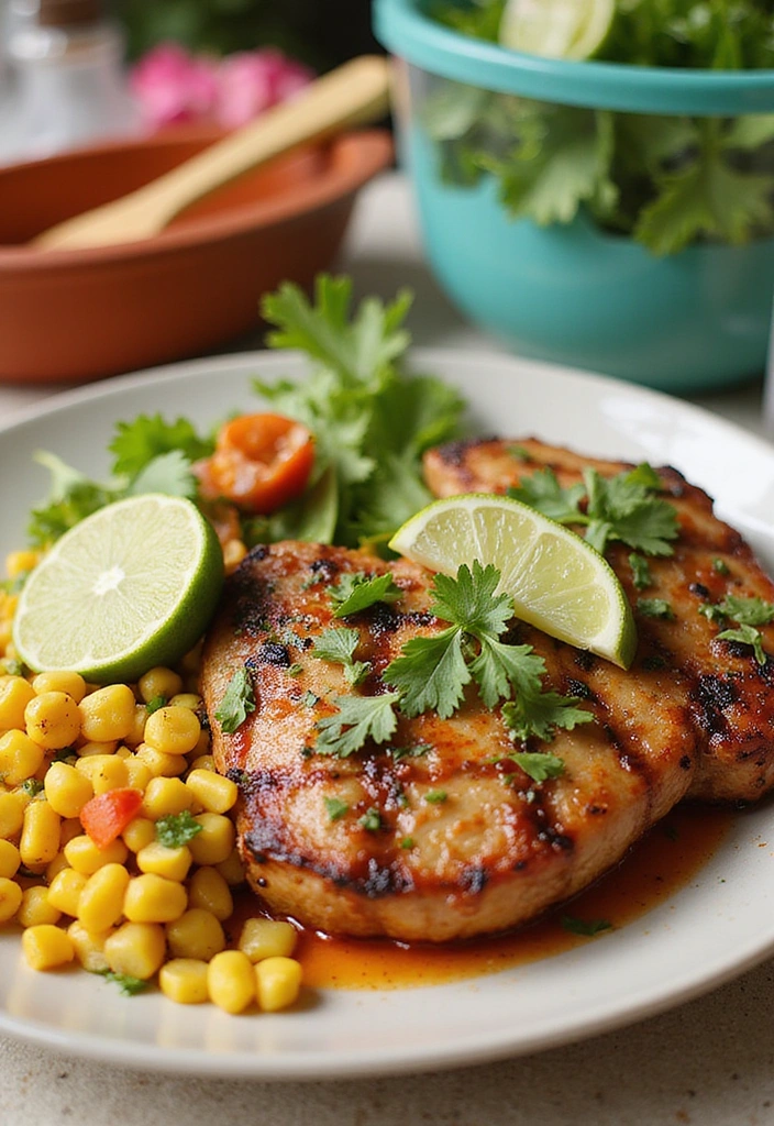 17 Grilled Pork Chop Recipes That Bring the Sizzle - 11. Chili Lime Grilled Pork Chops