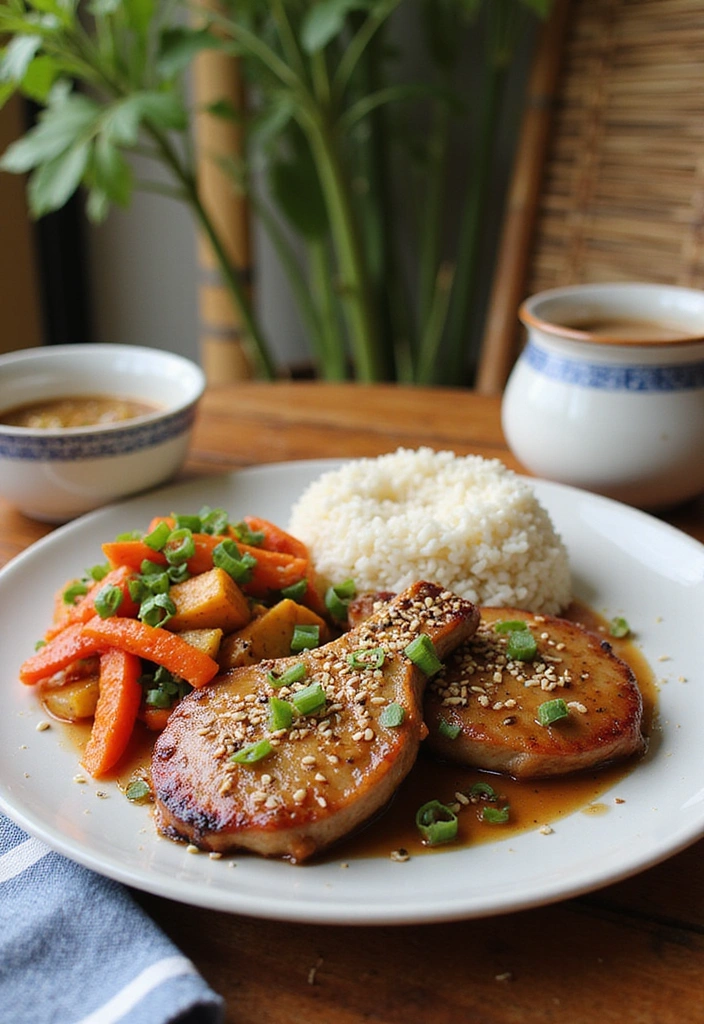 17 Grilled Pork Chop Recipes That Bring the Sizzle - 19. Sesame Ginger Pork Chops