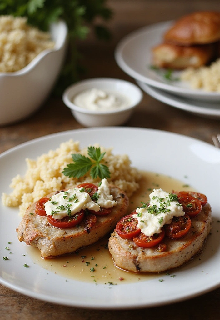 17 Grilled Pork Chop Recipes That Bring the Sizzle - 22. Mediterranean Stuffed Pork Chops