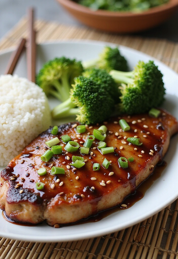 17 Grilled Pork Chop Recipes That Bring the Sizzle - 4. Teriyaki Glazed Pork Chops