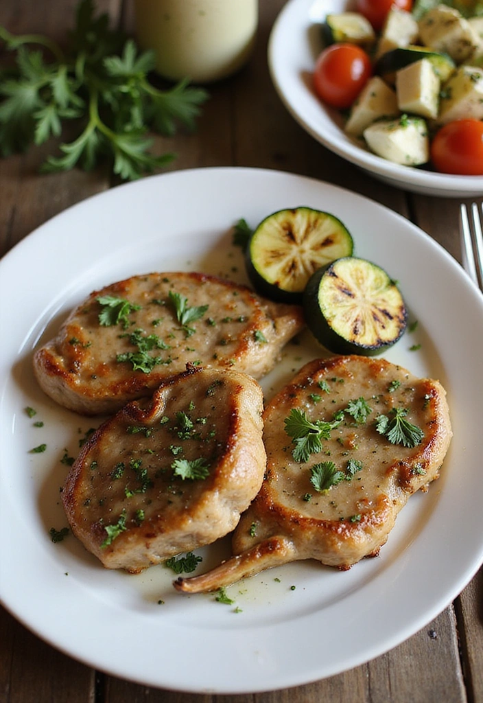 17 Grilled Pork Chop Recipes That Bring the Sizzle - 7. Italian Herb and Garlic Pork Chops