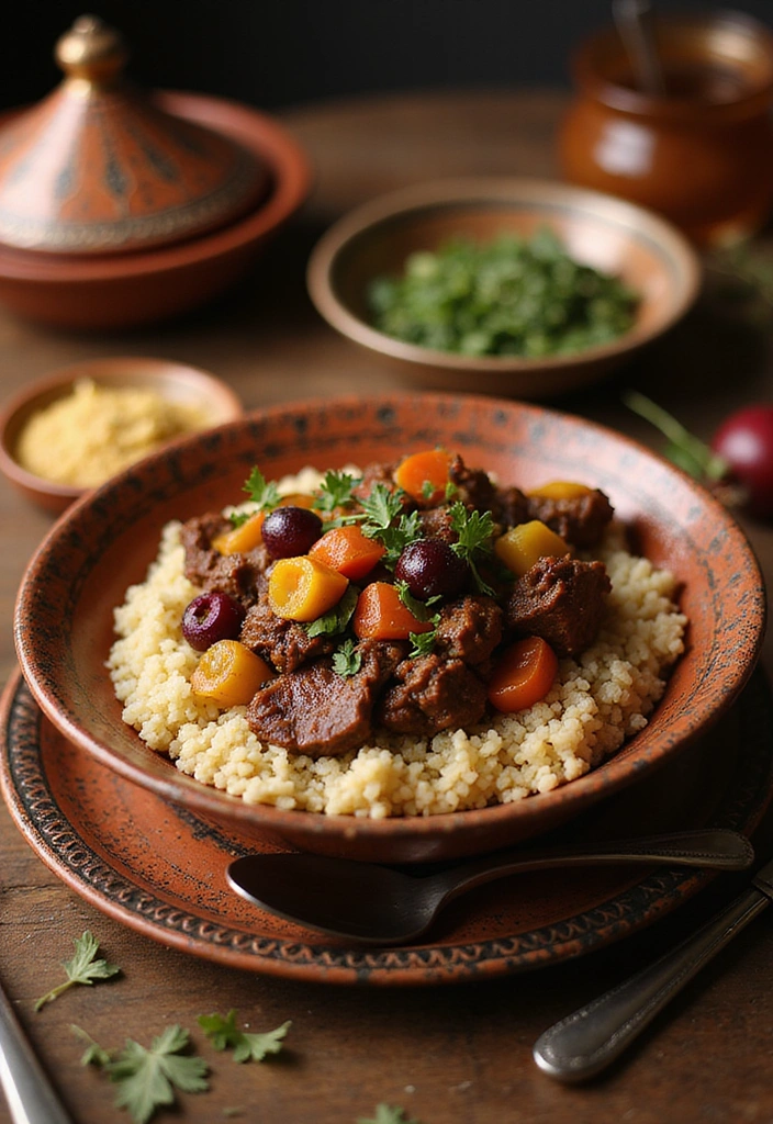 17 Slow Cooked Beef Ideas for Cozy, Flavor-Packed Nights - 7. Moroccan Beef Tagine