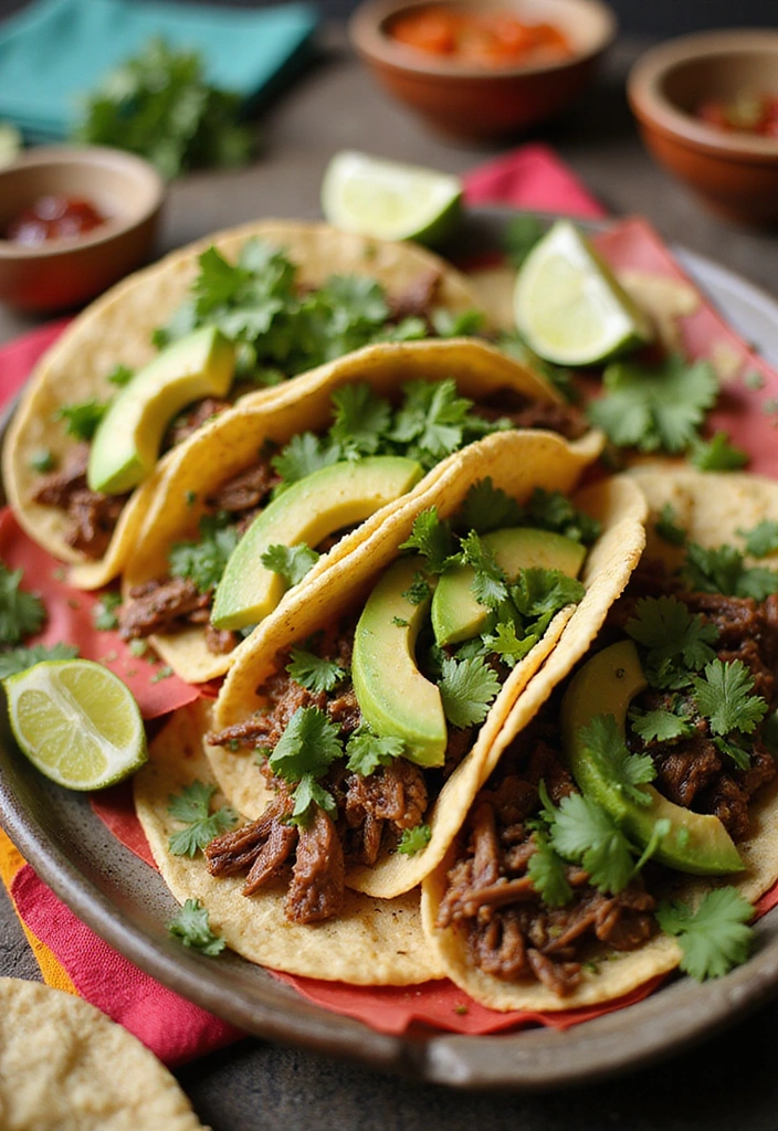 17 Slow Cooked Beef Ideas for Cozy, Flavor-Packed Nights - 8. Beef Tacos