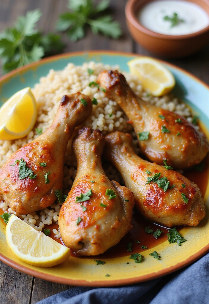18 Buttery Chicken Drumstick Dinners You’ll Devour Weekly - 7. Mediterranean Chicken Drumsticks