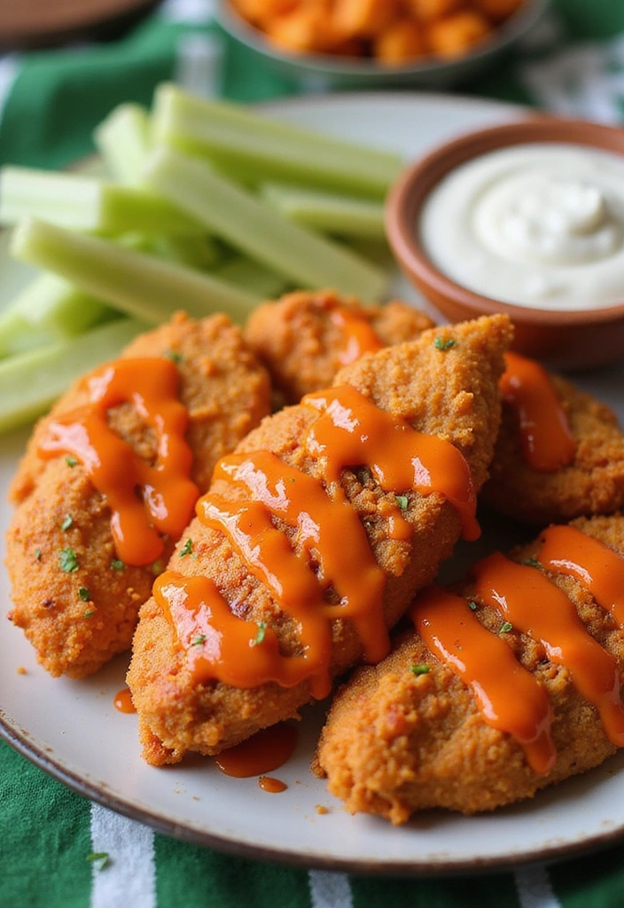 19 Chicken Tender Recipes That Kids and Adults Both Love - 13. Buffalo Chicken Tenders