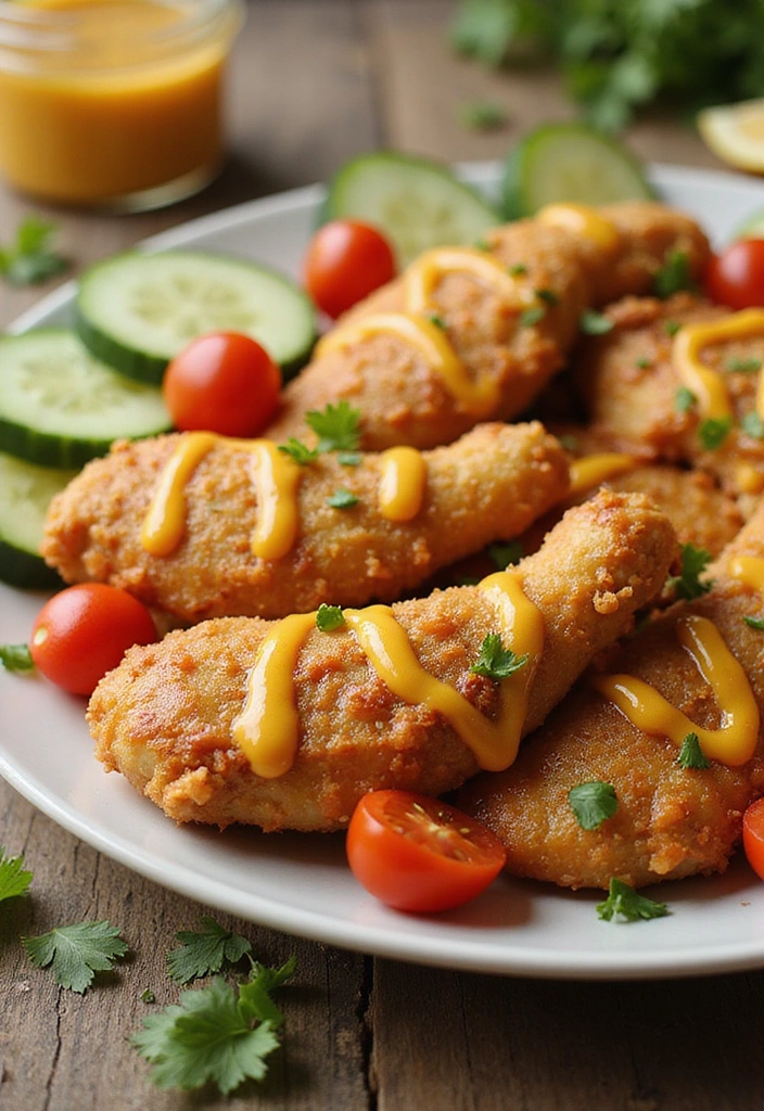 19 Chicken Tender Recipes That Kids and Adults Both Love - 2. Honey Mustard Chicken Tenders