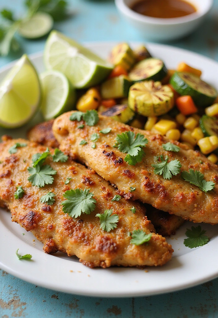 19 Chicken Tender Recipes That Kids and Adults Both Love - 20. Cilantro Lime Chicken Tenders