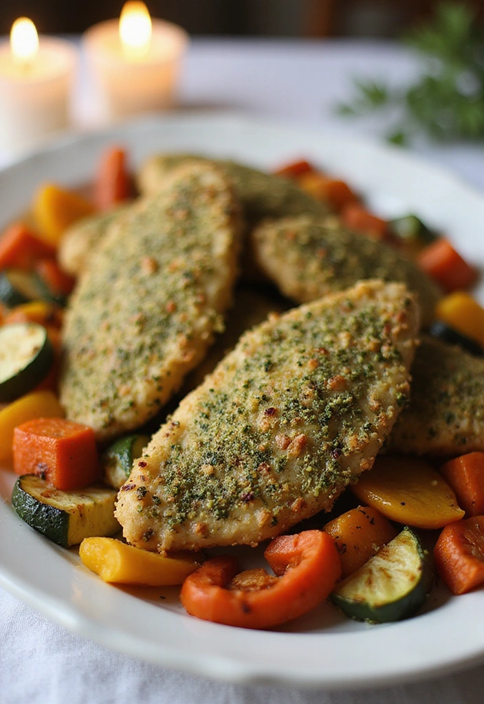 19 Chicken Tender Recipes That Kids and Adults Both Love - 22. Herb-Crusted Chicken Tenders