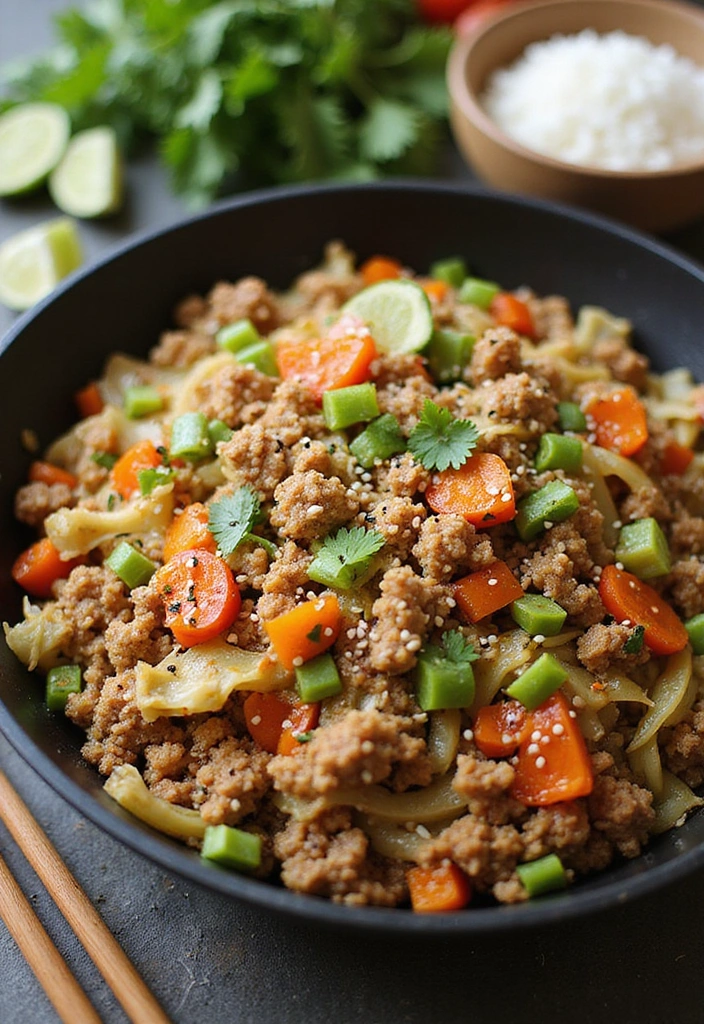 19 Ground Pork Recipes That Turn Simple Into Spectacular - 10. Ground Pork and Cabbage Stir-Fry