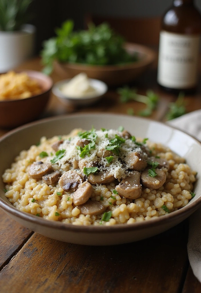 19 Ground Pork Recipes That Turn Simple Into Spectacular - 12. Ground Pork and Mushroom Risotto