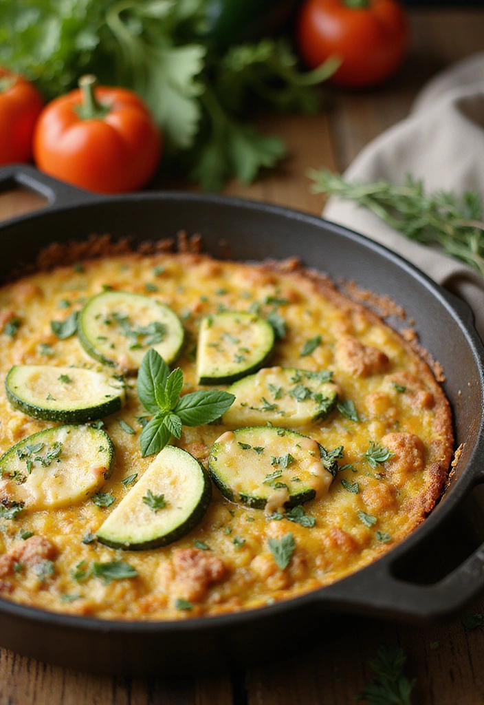 19 Ground Pork Recipes That Turn Simple Into Spectacular - 13. Ground Pork and Zucchini Frittata