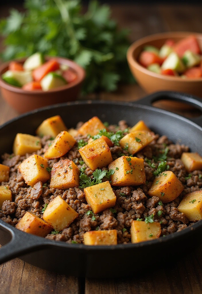 19 Ground Pork Recipes That Turn Simple Into Spectacular - 15. Ground Pork and Potato Skillet