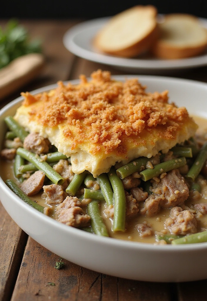 19 Ground Pork Recipes That Turn Simple Into Spectacular - 7. Ground Pork and Green Bean Casserole