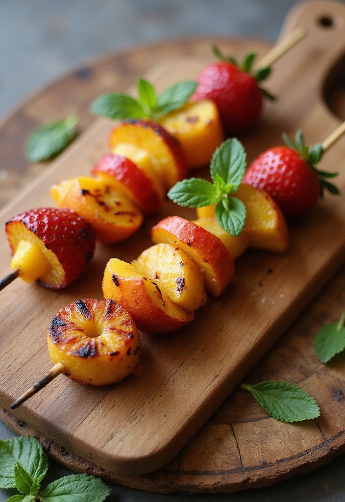 19 Smoked Meat Recipes That’ll Make Your Grill Legendary - 19. Smoked Fruit Skewers