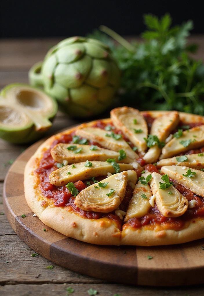 20 BBQ Chicken Pizza Recipes That Bring the Smoke Indoors - 16. BBQ Chicken Pizza with Artichokes