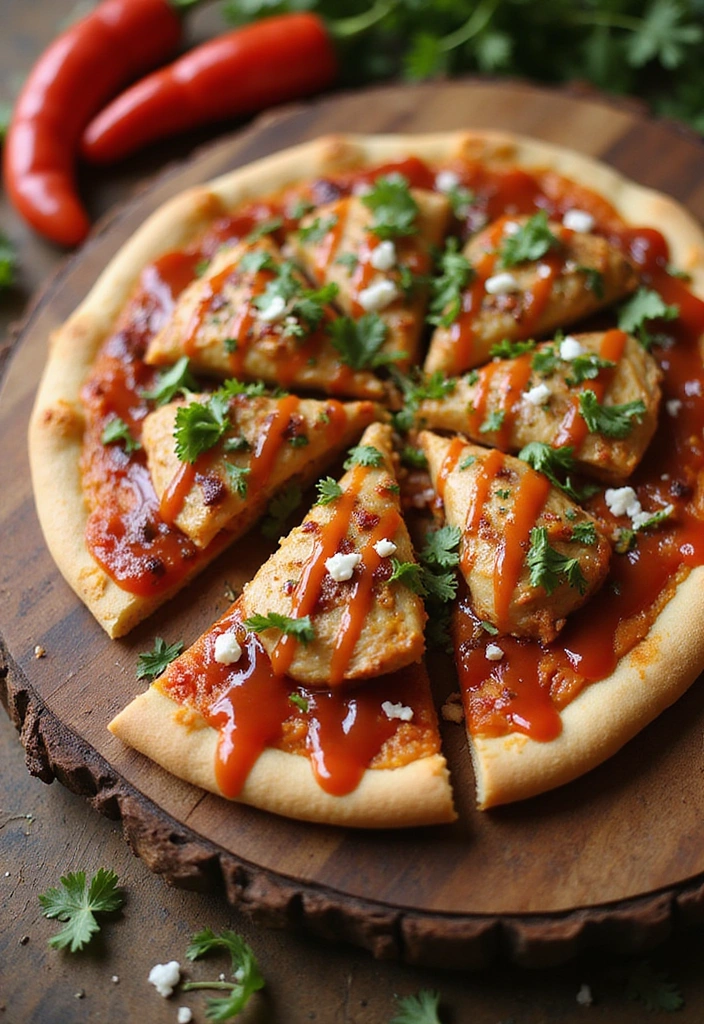 20 BBQ Chicken Pizza Recipes That Bring the Smoke Indoors - 19. BBQ Chicken Pizza with Sweet Chili Sauce