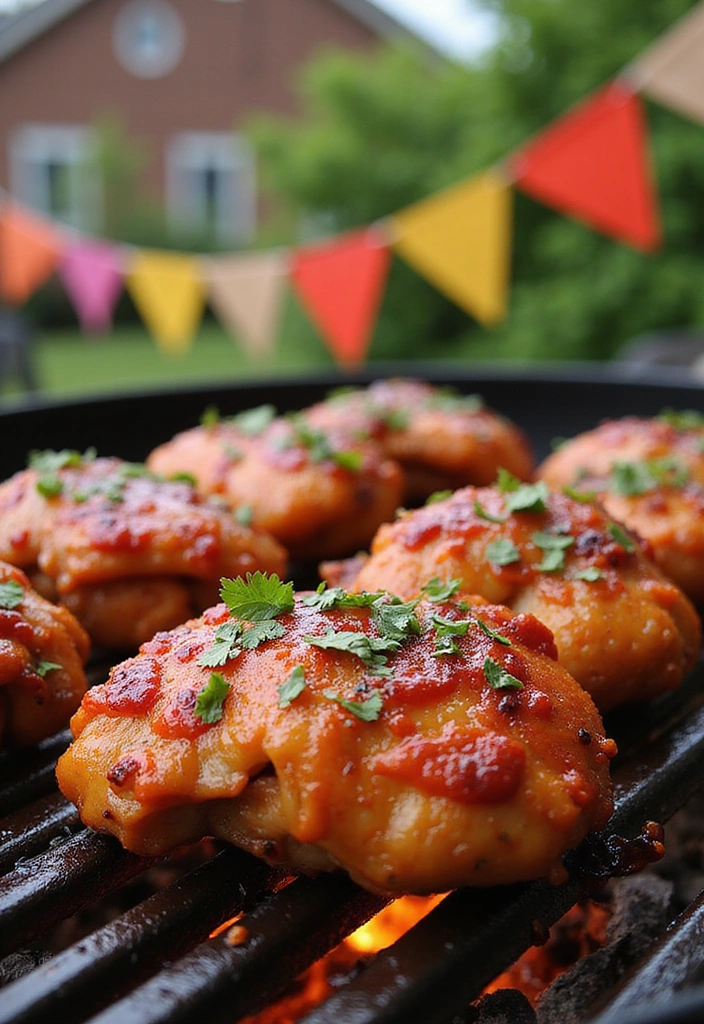 20 BBQ Chicken Thigh Recipes That Bring the Backyard Heat - 16. BBQ Sriracha Chicken Thighs