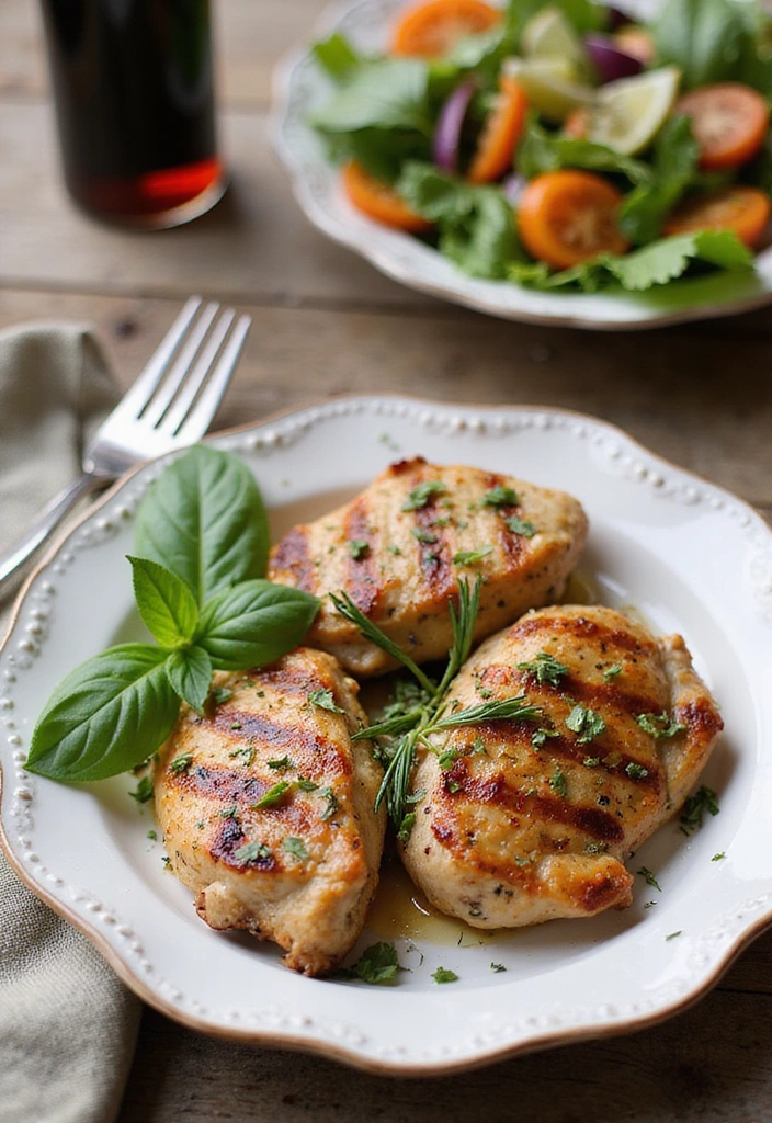 20 BBQ Chicken Thigh Recipes That Bring the Backyard Heat - 17. Italian Herb Grilled Chicken Thighs