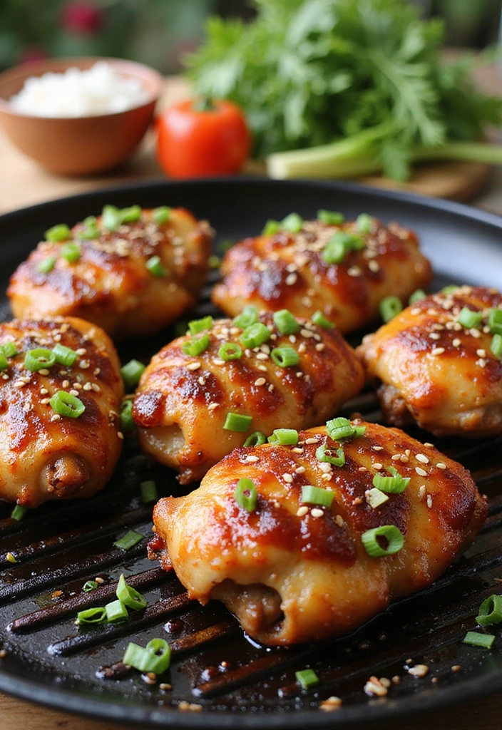 20 BBQ Chicken Thigh Recipes That Bring the Backyard Heat - 18. BBQ Ginger Soy Chicken Thighs