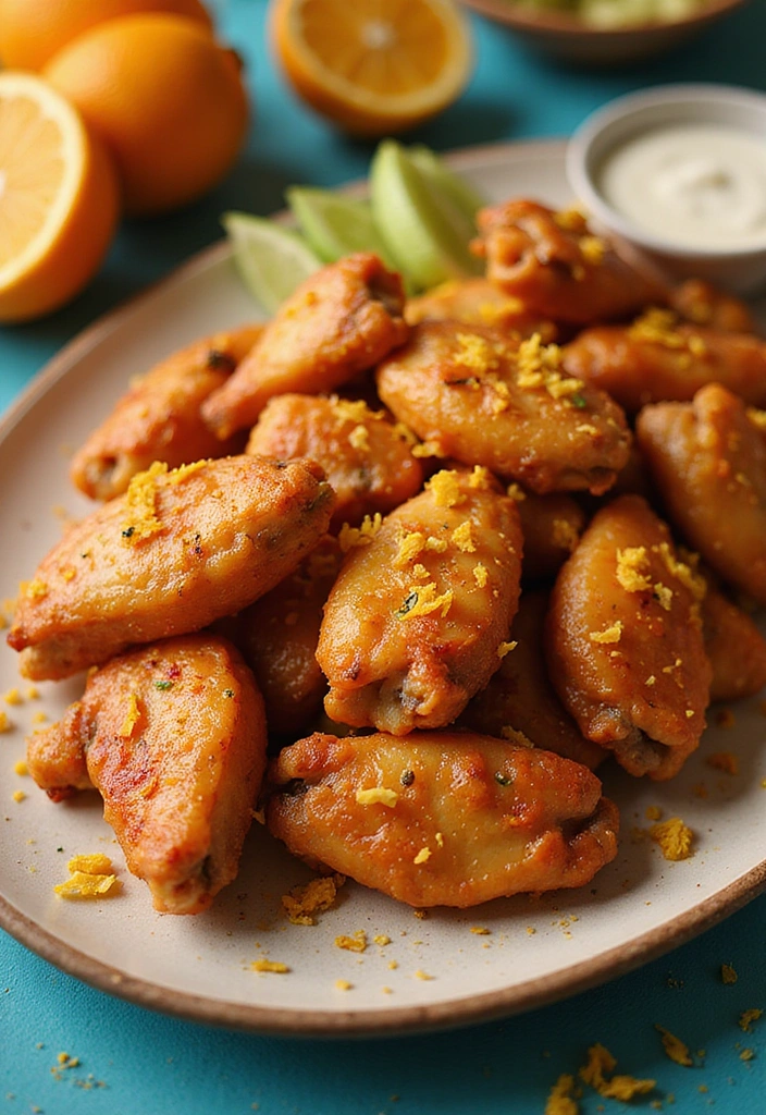 20 BBQ Chicken Wing Recipes That Deserve a Finger-Lickin’ Medal - 13. Orange Ginger Wings