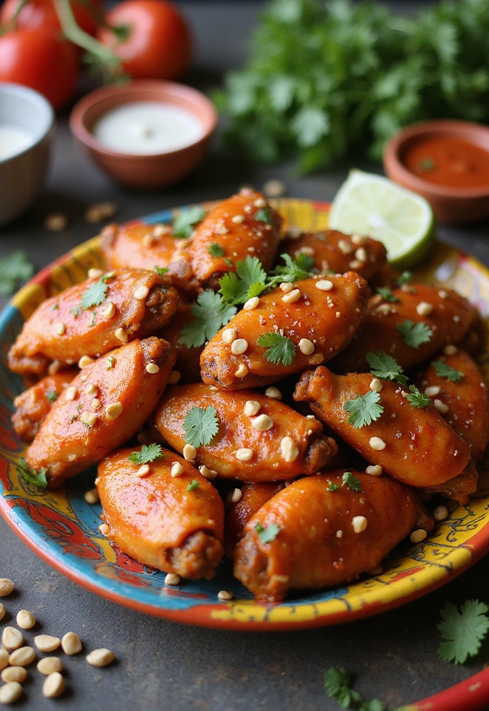 20 BBQ Chicken Wing Recipes That Deserve a Finger-Lickin’ Medal - 14. Spicy Thai Wings