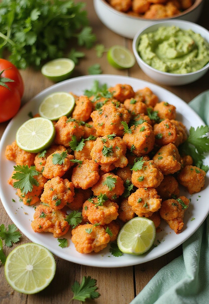 20 BBQ Chicken Wing Recipes That Deserve a Finger-Lickin’ Medal - 17. Cilantro Lime Cauliflower Wings