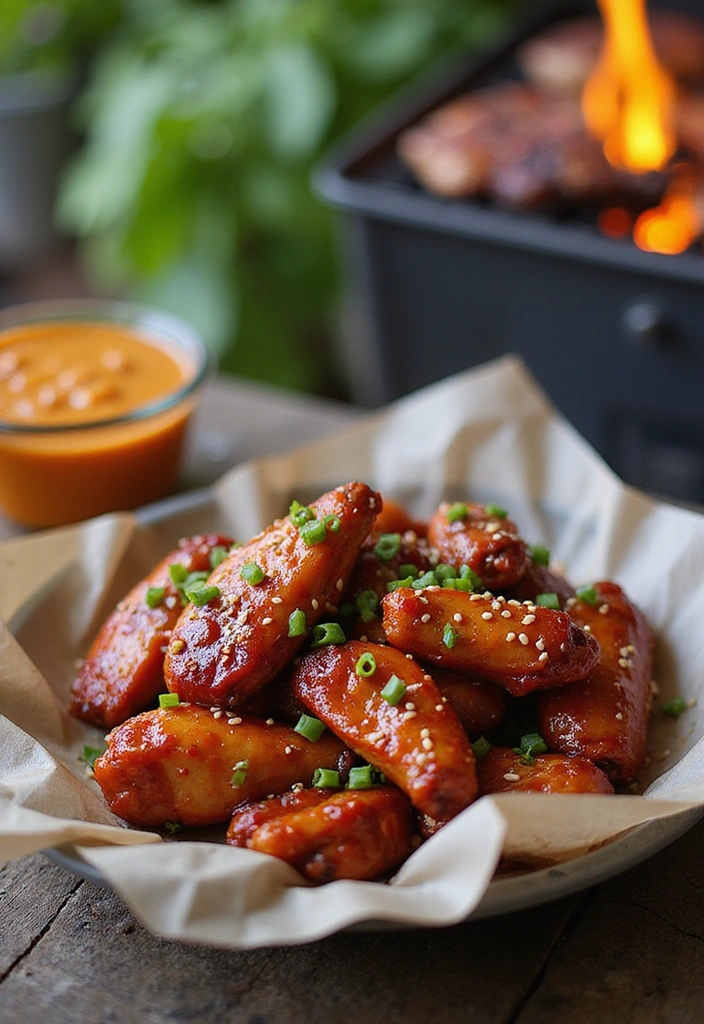 20 BBQ Chicken Wing Recipes That Deserve a Finger-Lickin’ Medal - 2. Sweet and Spicy BBQ Wings