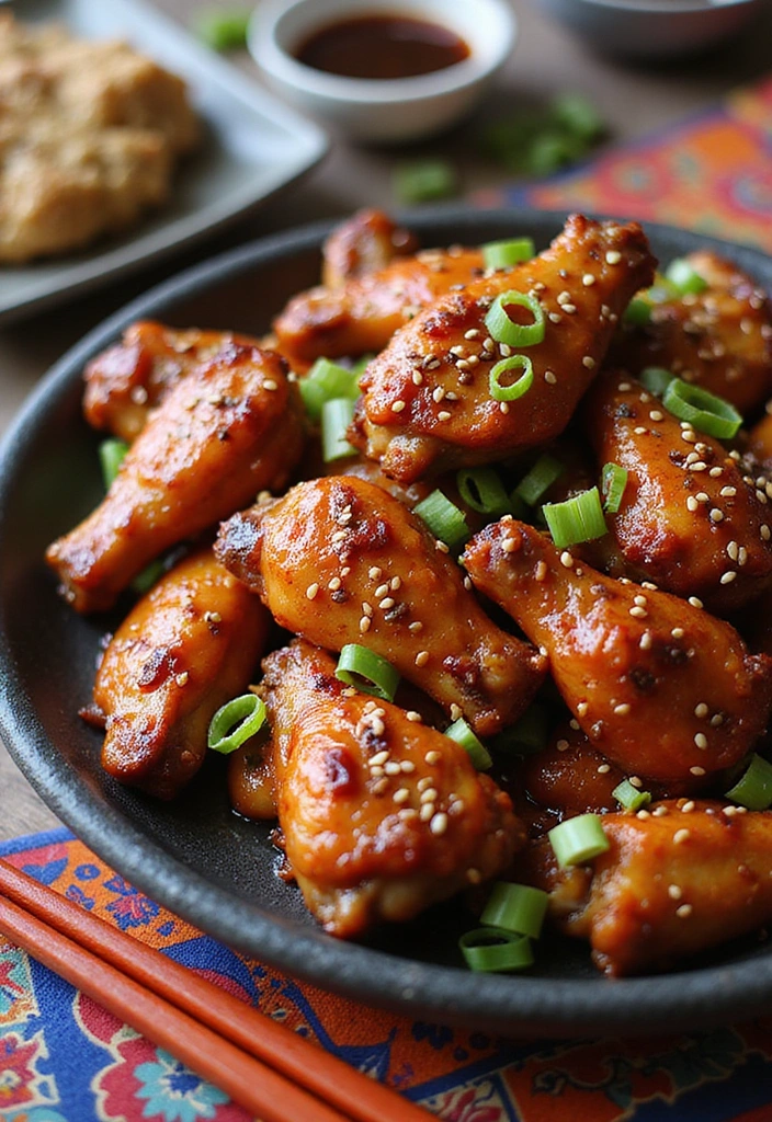 20 BBQ Chicken Wing Recipes That Deserve a Finger-Lickin’ Medal - 21. Korean BBQ Wings