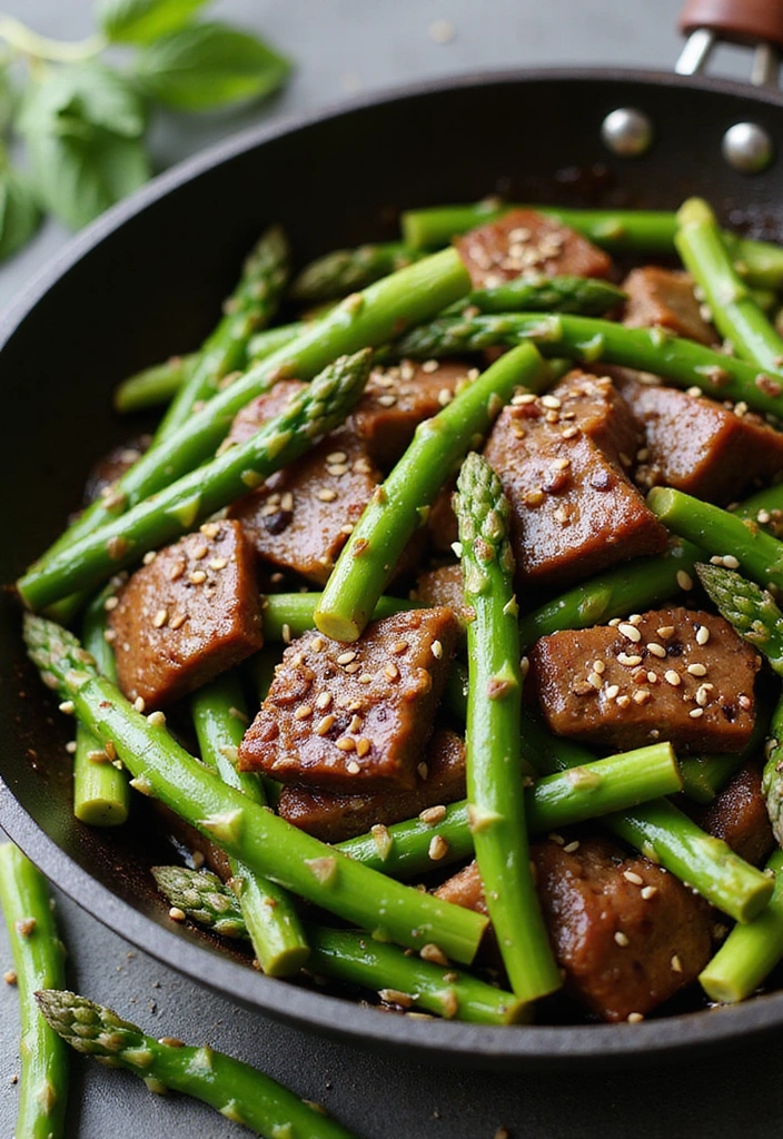 20 Beef Skillet Recipes That Nail Flavor Without the Fuss - 14. Beef and Asparagus Stir-Fry