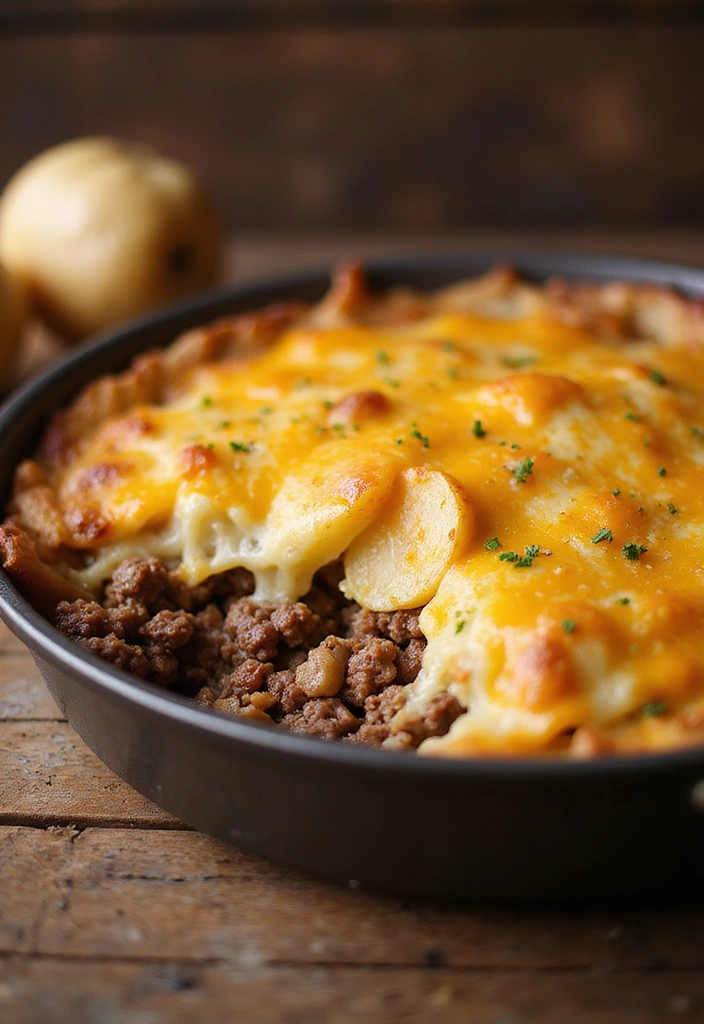 20 Beef Skillet Recipes That Nail Flavor Without the Fuss - 16. One-Pan Beef and Potato Casserole