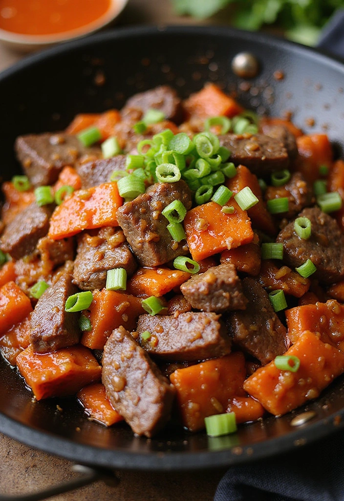 20 Beef Skillet Recipes That Nail Flavor Without the Fuss - 19. Beef and Kimchi Stir-Fry