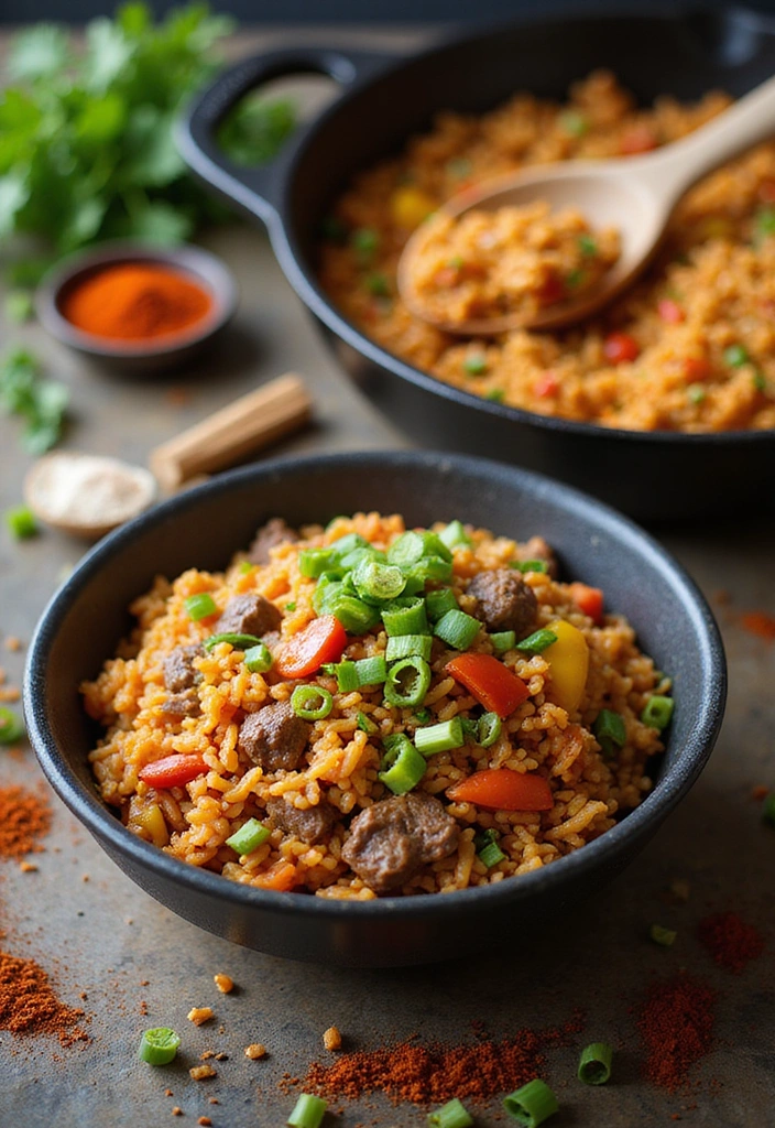 20 Beef Skillet Recipes That Nail Flavor Without the Fuss - 6. Spicy Beef Fried Rice