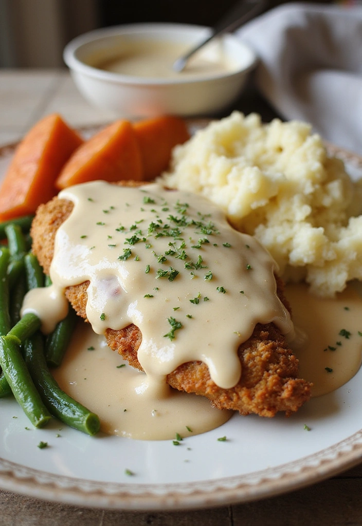 20 Buttermilk Fried Chicken Recipes That Crunch Like Magic - 10. Buttermilk Fried Chicken with Gravy