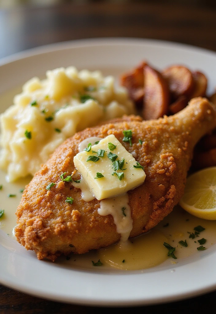 20 Buttermilk Fried Chicken Recipes That Crunch Like Magic - Buttermilk Fried Chicken with Garlic Butter
