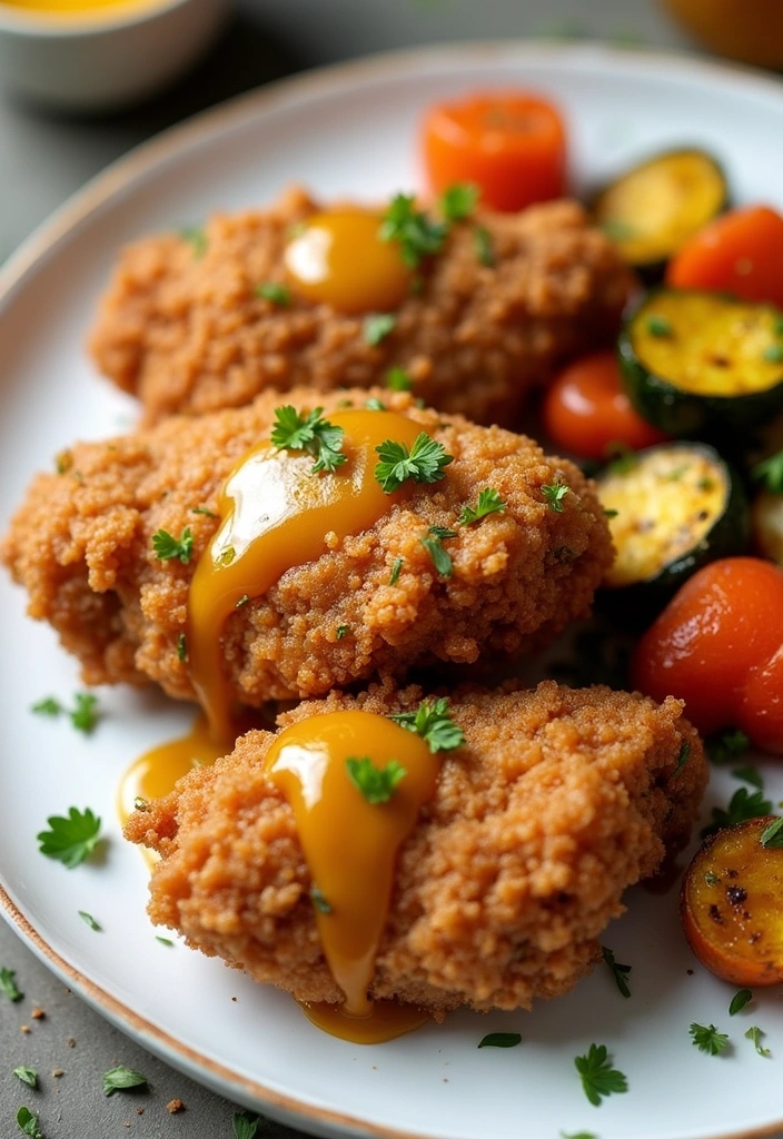 20 Buttermilk Fried Chicken Recipes That Crunch Like Magic - Buttermilk Fried Chicken with Honey Mustard Glaze