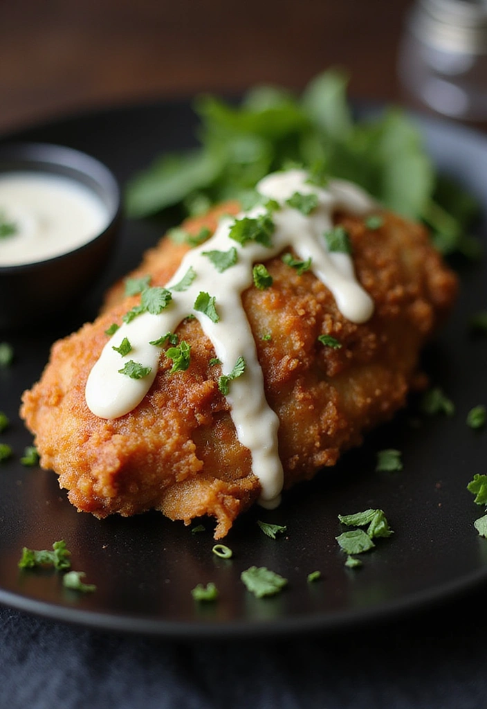 20 Buttermilk Fried Chicken Recipes That Crunch Like Magic - Buttermilk Fried Chicken with Truffle Aioli