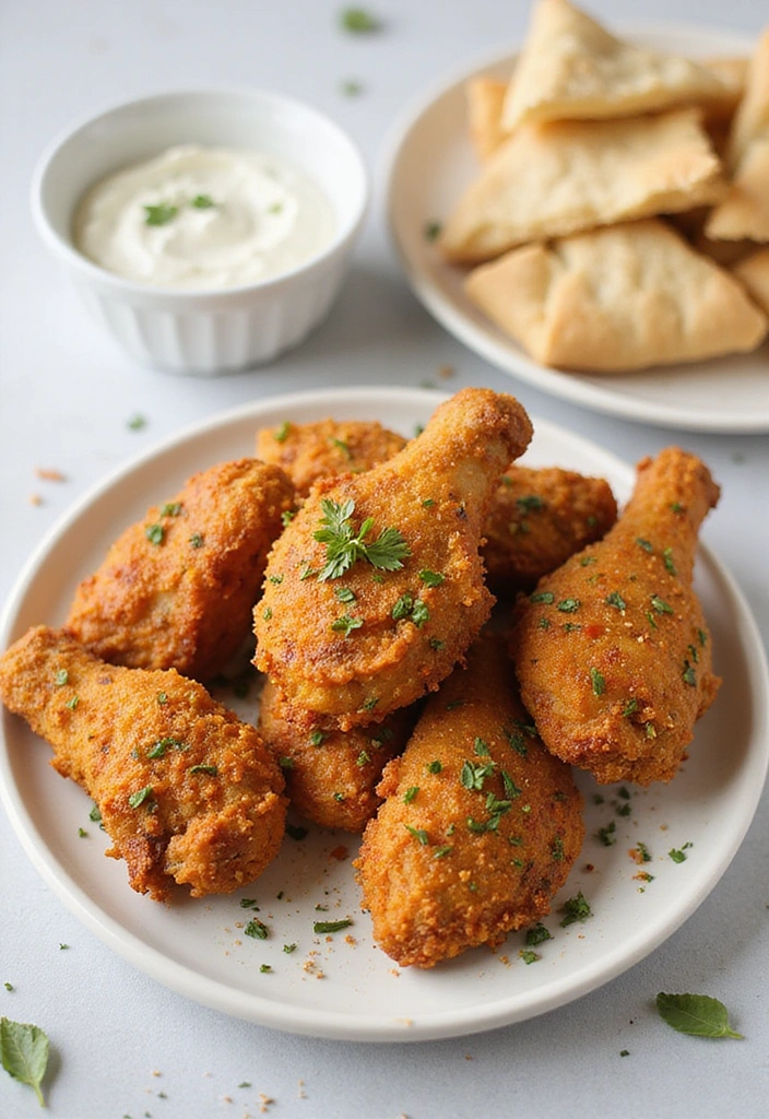 20 Buttermilk Fried Chicken Recipes That Crunch Like Magic - Buttermilk Fried Chicken with a Mediterranean Twist