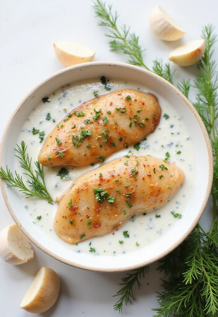 20 Chicken Marinades That Are Bold, Zesty, and Unforgettable - 14. Greek Yogurt and Dill Marinade
