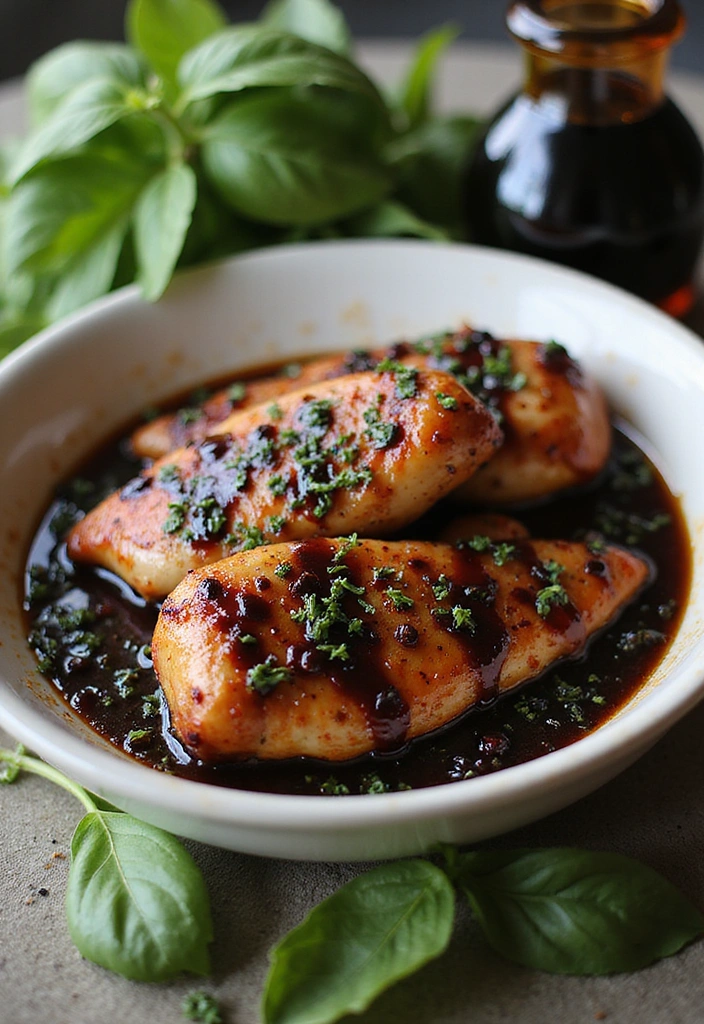 20 Chicken Marinades That Are Bold, Zesty, and Unforgettable - 19. Balsamic Glaze Marinade